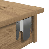 Wall Bar Table Artisan Oak 102x45x103.5 cm Engineered Wood 856861
