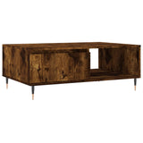 Coffee Table Smoked Oak 90x60x35 cm Engineered Wood 827057