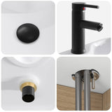 Wall-mounted Sink Vanity Artisan Oak 49 x 41 x 63 cm 890591