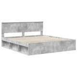 Bed Frame with Headboard Concerte 180 x 200 cm Solid Pine Wood 3410567