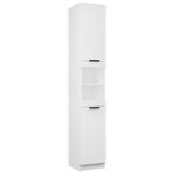 Bathroom Cabinet White 32x34x188.5 cm Engineered Wood 811322