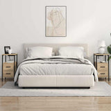 Bedside Cabinet Sonoma Oak 30 x 48 x 61 cm Engineered Wood 859412