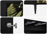 Sideboard RHENEN Black Oak 69 x 33 x 76 cm Engineered Wood 8006929