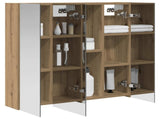 Bathroom Mirror Cabinet Artisan Oak 70 x 14.5 x 70 cm 889094