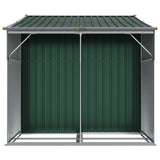 Garden Shed Green 277x192.5x179 cm Galvanised Steel 3188286