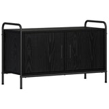 TV Cabinet 79.5 x 33 x 50 cm Black Oak Engineered Wood 8013728
