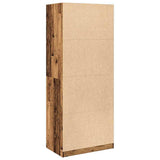 Wardrobe Old Wood 80x50x200 cm Engineered Wood 3307754