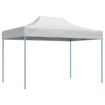 Professional Folding Party Tent 280x410x315 cm Steel White 48898