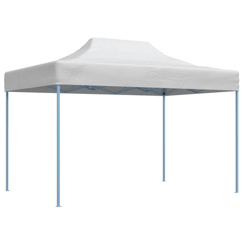Professional Folding Party Tent 280x410x315 cm Steel White 48898