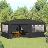 Professional Party Tent with Side Walls 4x6 m Anthracite 90 g/m 48537