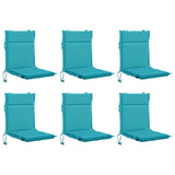 6-Piece High Back Chair Cushions GEMERT 6 pcs 100% Polyester 946524
