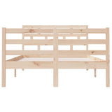 Bed Frame without Mattress Small Double Solid Wood 3101253