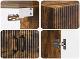 Cabinet Set 2 pcs Smoked Oak Engineered Wood 3416777