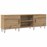 TV Cabinet Artisan Oak 150x30x50 cm Engineered Wood 857327