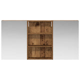 Bathroom Cabinet Set 3 pcs 120 x 10.5 x 60.5 cm Engineered wood 3403734