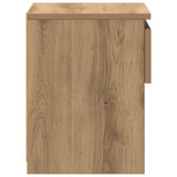 Bedside Cabinet Artisan Oak 40x30x39 cm Engineered Wood 856408