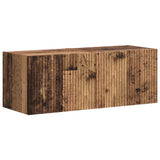 TV Wall Cabinet Wall-mounted 2 pcs Old Wood 39 x 31 x 29.5 cm 892186