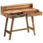 ZNTS Desk Solid Reclaimed Wood 243270