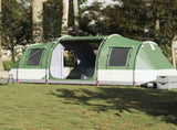 Camping Tent Tunnel 4-Person Green Waterproof 4009410