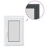 Basement Window "RISOR" 50x75 cm Tilt&Turn DIN Right Anthracite 4108384