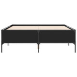 Bed Frame without Mattress Black 140x190 cm 3279807