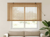 Roller Blind Brown 130 x 160 cm Bamboo 42039708