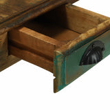 Writing Desk Brown 112 x 55 x 76 cm Solid Reclaim Wood 358877