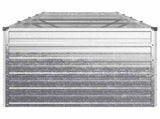 Raised Garden Bed Silver 320 x 80 x 55 cm galvanized 8006423