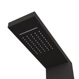 Shower Panel System Aluminium Black 151416