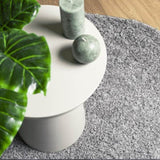 Shaggy Rug PAMPLONA High Pile Modern Grey 160x230 cm 375259