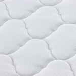 Mattress Pads White 140 x 190 cm PU Foam 4106396
