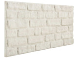 Wall Panels 10 pcs White 100 x 50 cm EPS Foam 332927