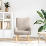 Armchair Light Grey 63 x 67 x 94 cm Fabric 42001789