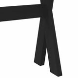 Console Table NOAIN X-Shaped Legs 120x30x75 cm Solid Wood Pine 4100037
