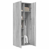 Highboard Grey Sonoma 70x42,5x185 cm Engineered Wood 3281432