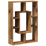 Bookcase Old Wood 63x20x90 cm Engineered Wood 858145