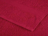 Premium Bath Towels "SOLUND" 4 pcs Red 100x150 cm 600 gsm 137408