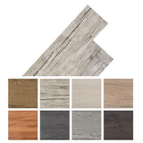 ZNTS Self-adhesive PVC Flooring Planks 2.51 m² 2 mm Oak Washed 342873