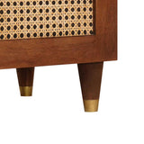 TV Cabinet with Shelf Brown 105 x 33.5 x 46 cm Solid Mango Wood 4018880