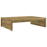 Garden Lounge Set Natural Wood Treated Solid Pine Wood Large 3186647