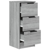 Sideboards 2 pcs Grey Sonoma 30x30x70 cm Engineered Wood 817015