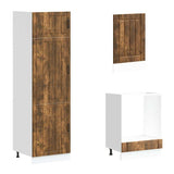 7 Piece Kitchen Cabinet Set Lucca Smoked Oak Engineered Wood 3314776