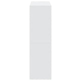 Bookcase White 102x32x108 cm Engineered Wood 3307837