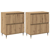 Storage Cabinet 2 pcs Artisan Oak 60 x 35 x 70 cm 3394528