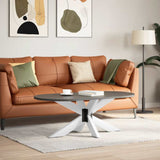 Coffee Table Leg Spider Shape White 98x58x cm Steel 4013109