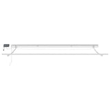 Manual Retractable Awning with LED Anthracite&White 450x300 cm 3215786