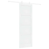 Sliding Door White 73.5 x 211 cm Solid Pine Wood 3333385