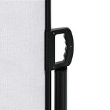 Retractable Side Awning White 140x500 cm 4004421