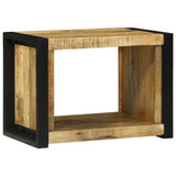 Wall Cube with Shelf Brown 55 x 35 x 40 cm Solid Mango wood 4016008