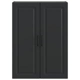 Wall-Mounted Cabinet Black 66 x 34.5 x 90 cm Engineered Wood 899246